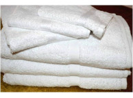27" x 54" 15 lb. Oxford Regale White XL Hotel Bath Towel