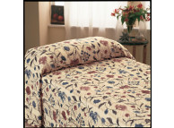 71" x 102" Martex Home Terrace Bedspread, Multicolor, Fitted Twin Size