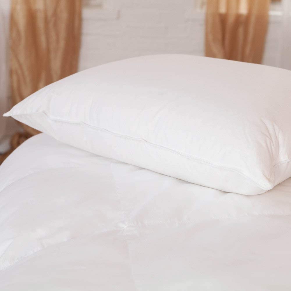 Bedding Pillow Polyester Bed Hotel Collection Soft Comfortable
