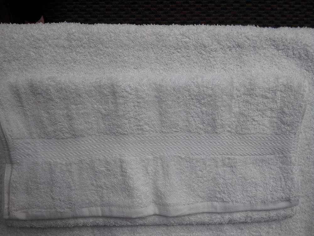 White Cotton Hotel Hand Towel