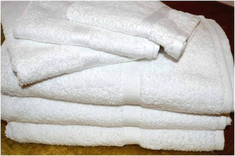 27 x 54 15 lb. Oxford Regale White XL Hotel Bath Towel