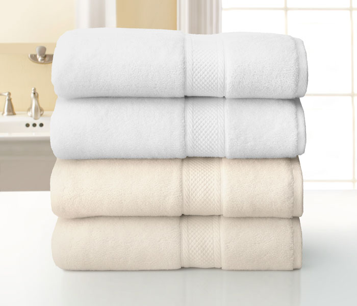 16 x 28 5.5 lbs. Grand Patrician Suites Hotel Hand Towel, White