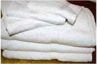 Ganesh Oxford Regale White Hotel Towels