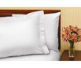 42" x 46" T-180 White King Percale Pillow Cases