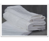 27" x 54" 17 lb. Oxford Signature White Hotel XL Bath Towel