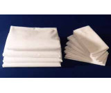 78" x 80" x 15" T-180 Bone Percale King XXD Fitted Sheets