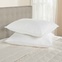 Premium 50/50 White Duck Down and Feather Blend Pillow