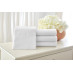 60"x80"x15" Five Star T-300 100% Cotton with Dryfast Technology Queen Solid White Fitted Sheet