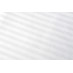 92x125" T-250 Martex Patrician Stripe White Queen Flat Sheets