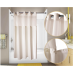 71x74 White-PreHooked Shower Curtains Nylon