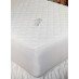 39" x 80" x 16" 3-Ply Quilted Waterproof Mattress Pads, Fitted, Long Twin Size