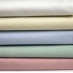 39" x 75" x 9" T-180 Blue Twin XL Percale Fitted Sheets