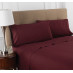 54" x 80" x 12" T-200 Martex Colors, Full XL Fitted Sheets, Burgundy