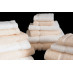 16" x 30" 5.75 lb. Ecru/Beige Martex Brentwood Hand Towels