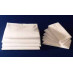 78" x 80" x 12" T-180 Bone Percale King XD Fitted Sheets