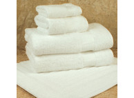 13" x 13" Lotus™ Egyptian Cotton 1.75 lb. White Square Corner Wash Cloth