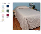 Berkshire CozyCare Bedspread, 76" x 110" Twin Throw Style