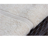 27" x 50" 13.55 lb. Oxford Imperiale Hotel Bath Towel, Dyed Bone