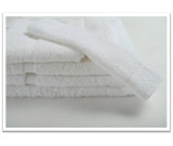 13" x 13" 1.5 lb. Oxford Imperiale White Hotel Wash Cloths