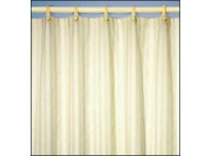 3'x6' Natural Stripe 100% Cotton Curtain