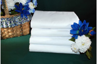 T-200 White Percale Sheets